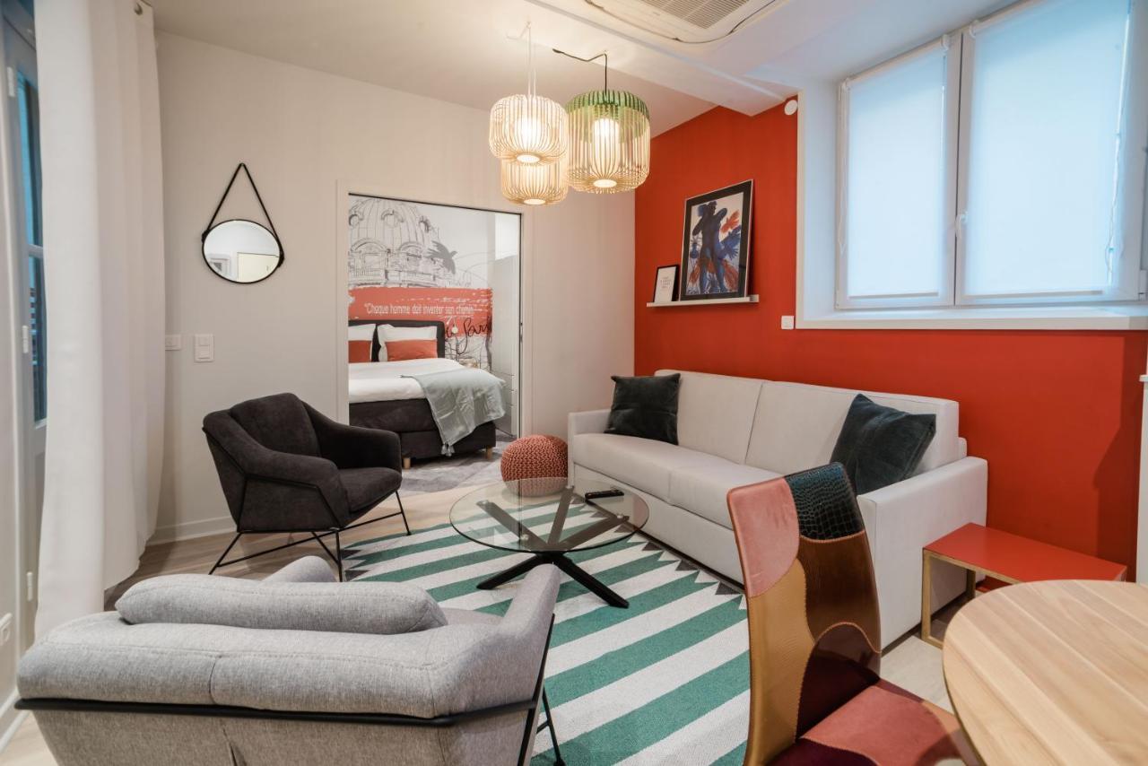 Suite Sartre : Au Cœur de la Rive Gauche, Neuf, Design, 2/4 Personnes