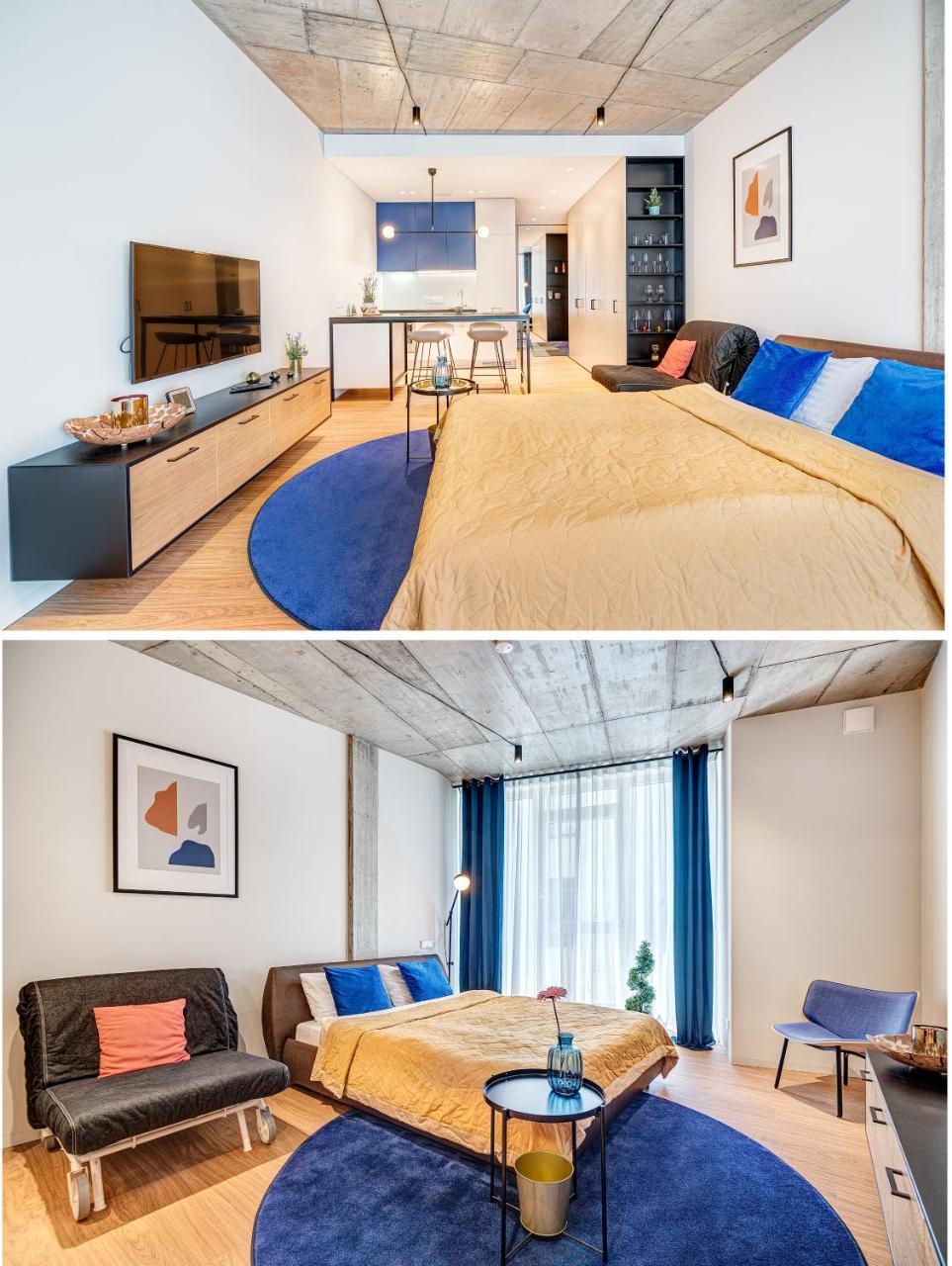 Happy Inn Gold Studio, Self Check-In, Parking in the Underground Garage 1