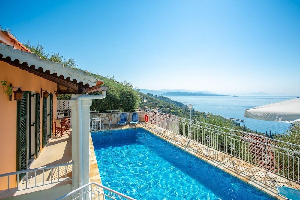 Villa Elia Large Private Pool Walk To Beach Sea Views a C Wifi Car Not Required - 1978