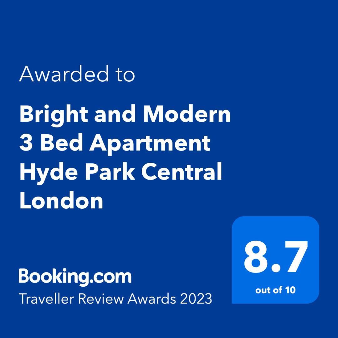 Bright And Modern 3 Bed Apartment Hyde Park Central London