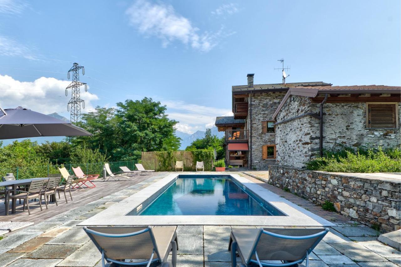 Chalet Con Piscina E Vista Panoramica 1