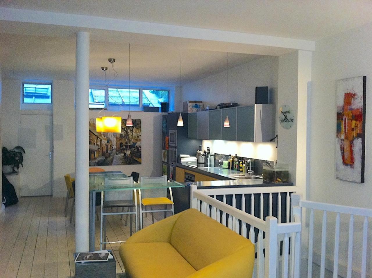 Modern Design Loft Apartment, Steps To Notre Dame