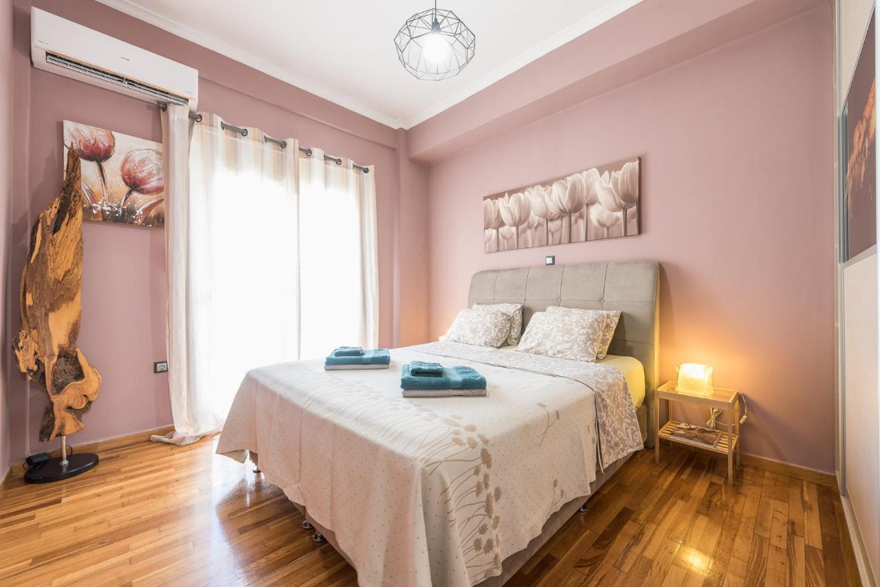 Stylish Luxury Apartment Near Acropolis at Neos Kosmos Metro Station