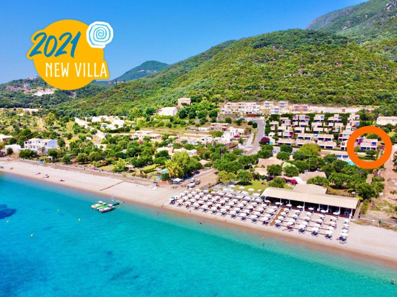 Villa Barbati Thalassaki with Private Pool by Dadovillas