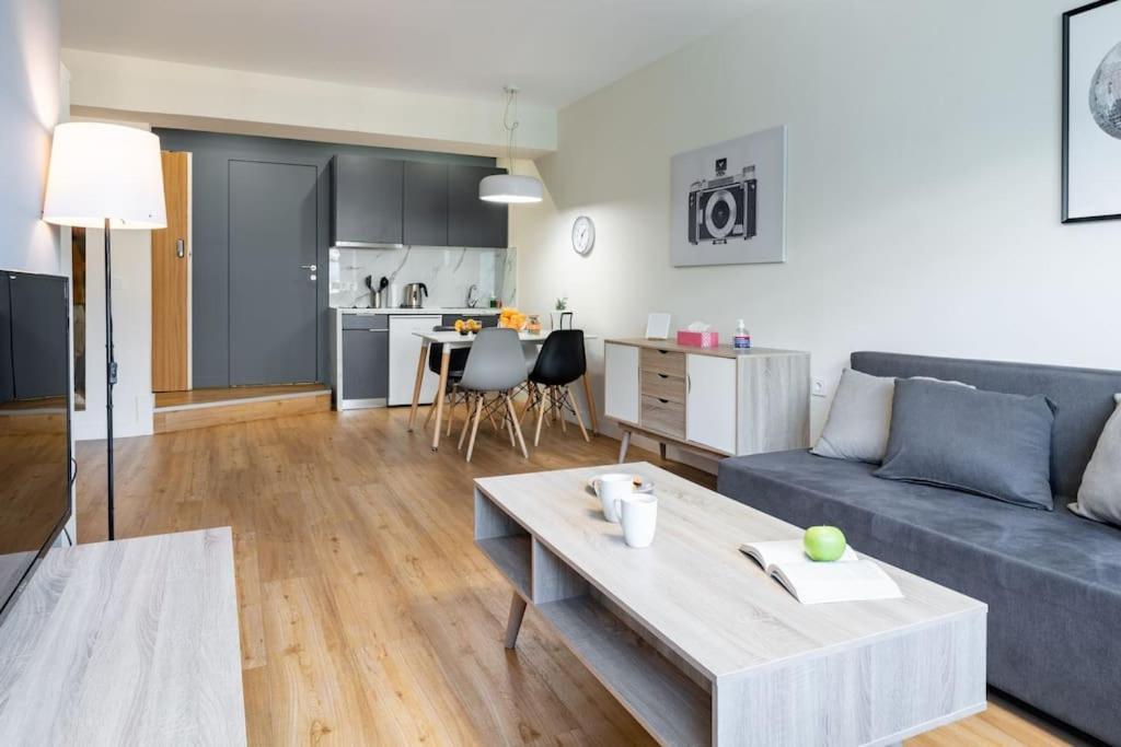 Large Comfy, Modern Studio 5 Min To Acropolis
