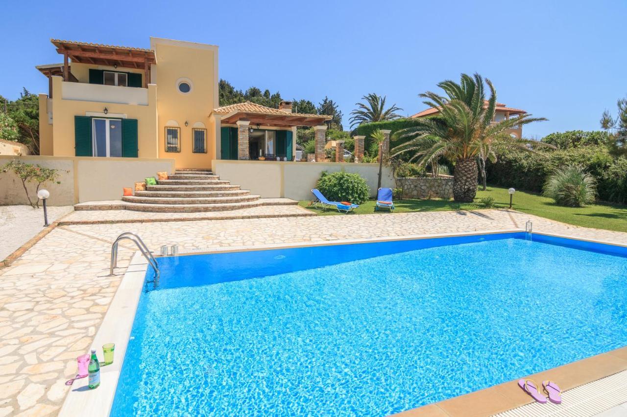 Beachfront Villa Victoras - with Private Beach