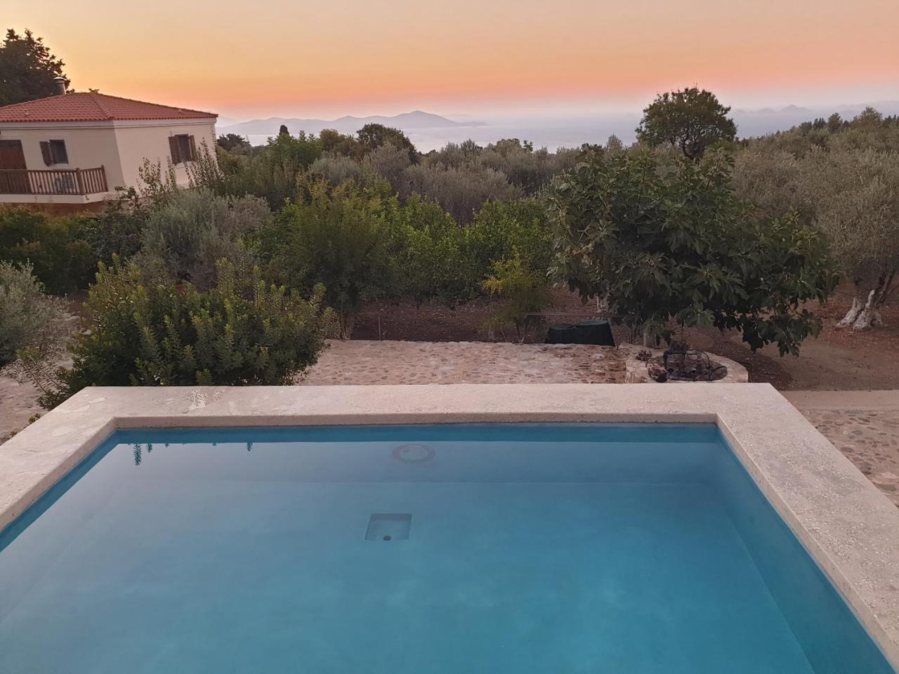 Chaihoutes Stone House Into Olive Farm in Zia