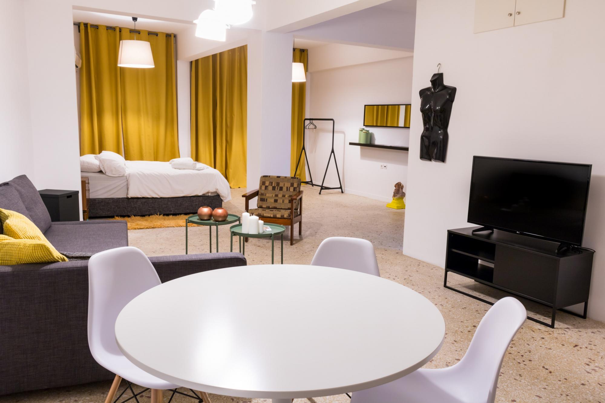 Loft at Historical Center of Athens W/Acropolis View