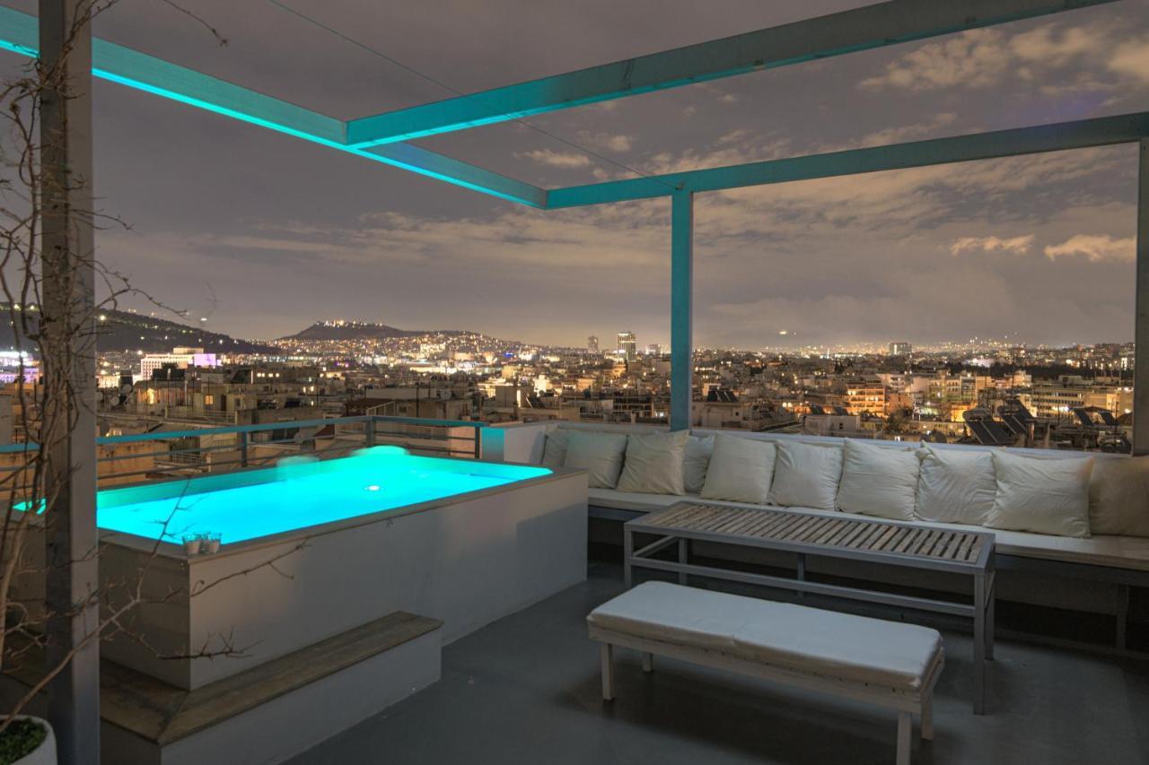 Lux 200m2 Penthouse with Parthenon View by Pool