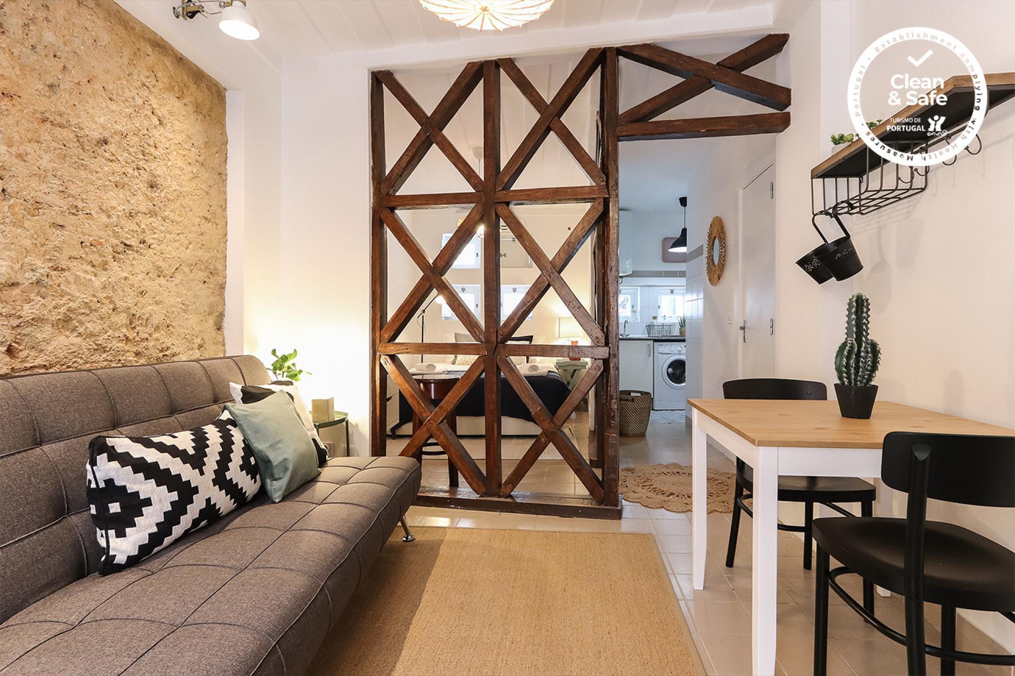 Golden Studio Inside Castle Walls by Homing