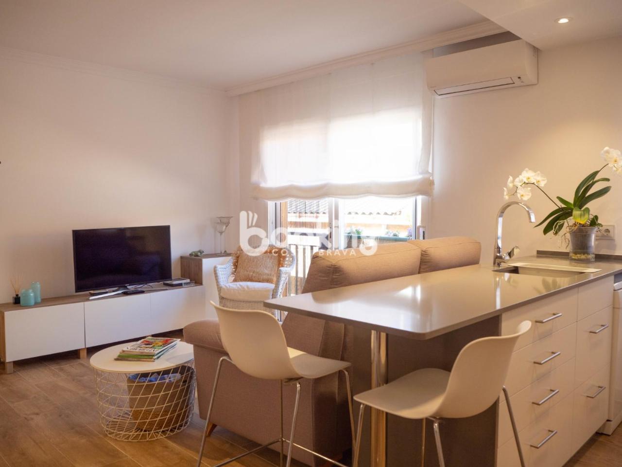 Industria Apartament Per 3 Persones a 2 Minuts de la Platja Amb Aire Acondicionat I Placa D'aparcament