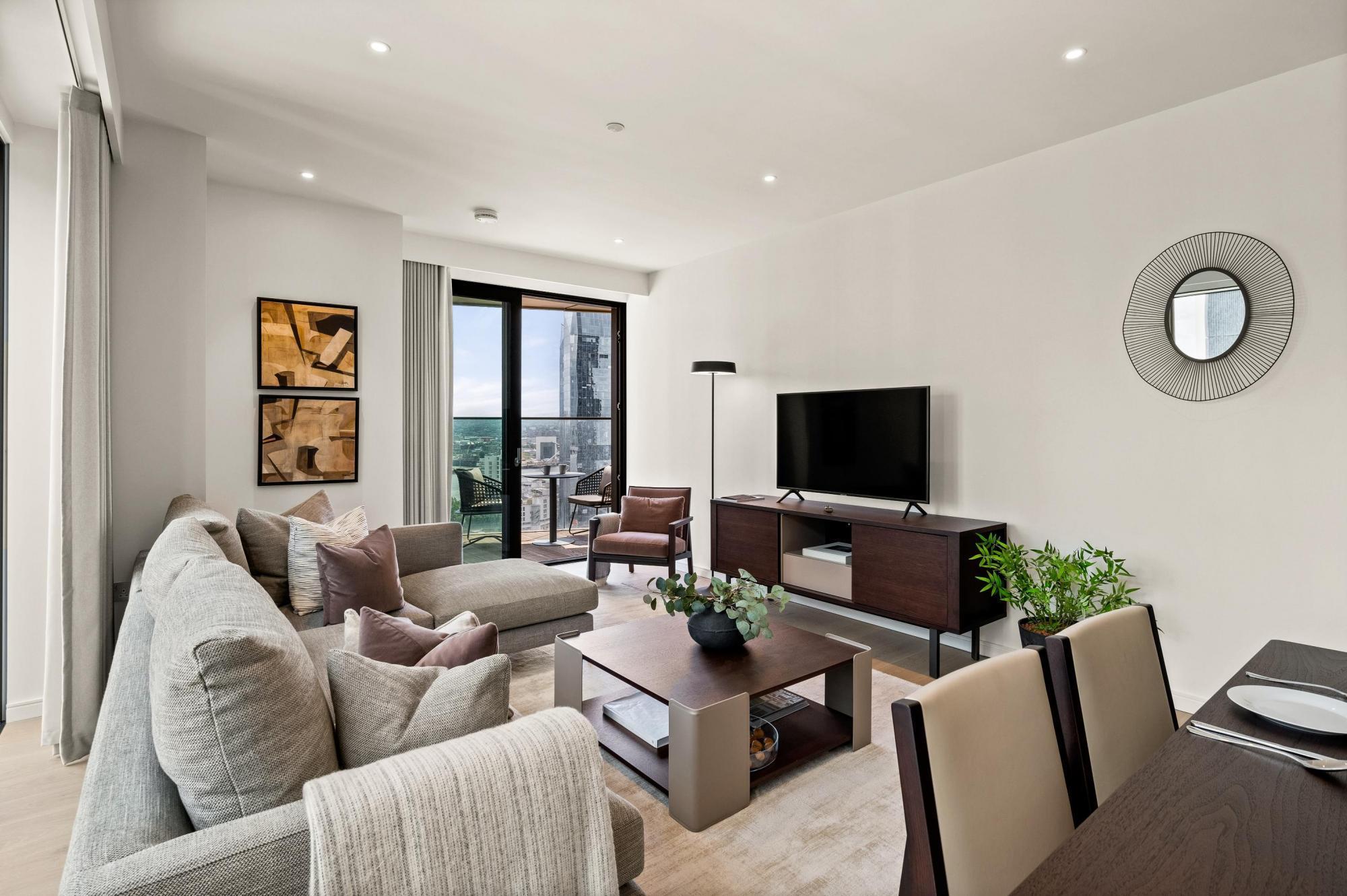 Deluxe Two Bedroom Apartment in London’S Canary Wharf