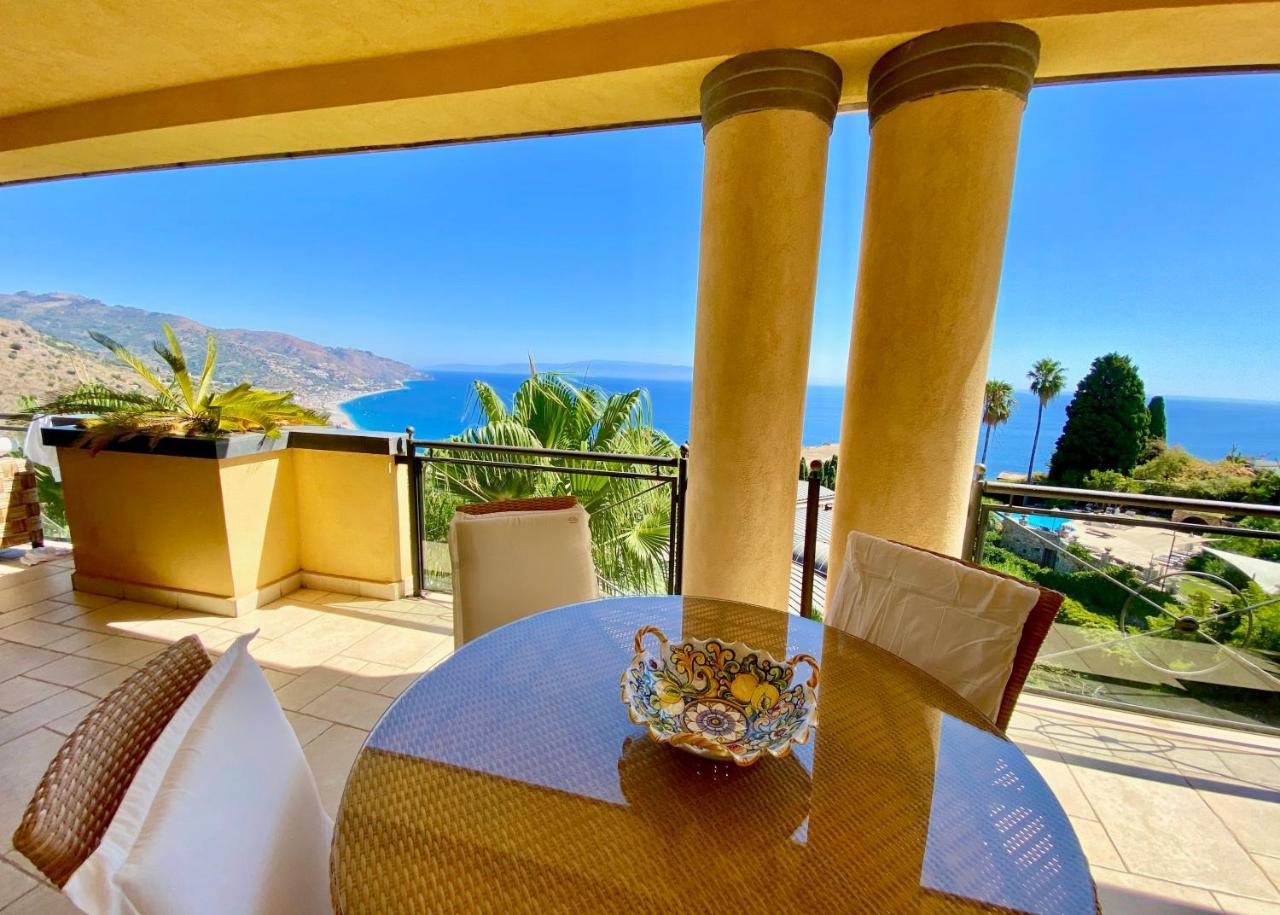 Panoramic Residence Taormina Seaview Terrace Pool 1